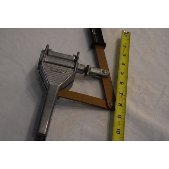 Vintage Sanbri French Wine Bottler Corker Metal W/bag of corks - Picture 8 of 9